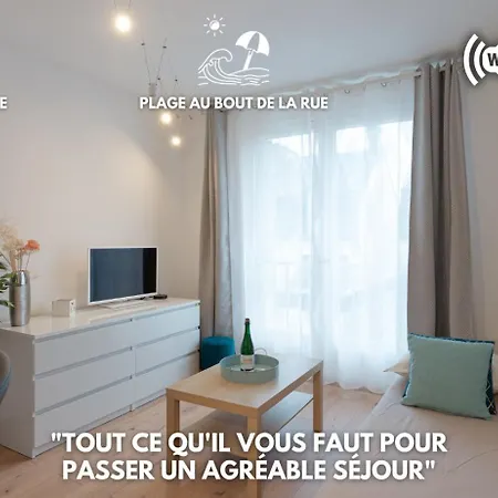 Les Embruns - Studio A 100 M De La Plage Villers-sur-Mer Exterior foto